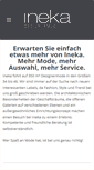Mobile Screenshot of ineka.de